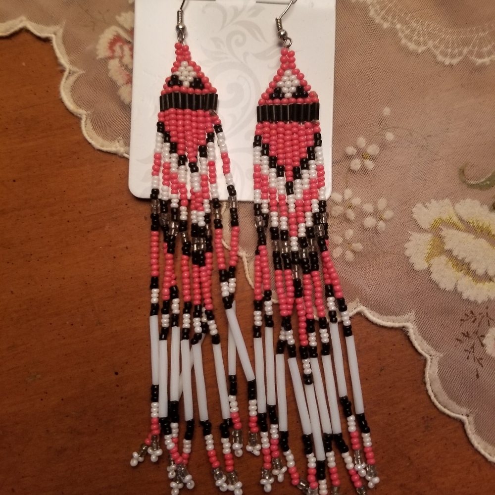 Native American earrings - Picture 5 of 5